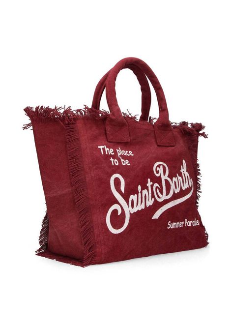 Borsa Donna in canvas SAINT BARTH | VANI001 VANITY01278H 45 BORDEAUX